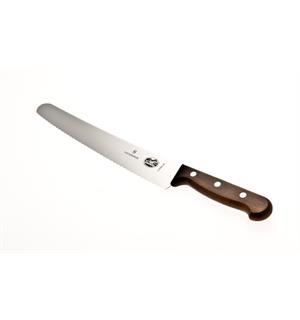 VICTORINOX konditorkniv L:260mm Brødkniv med bølgeskjær og treskaft 